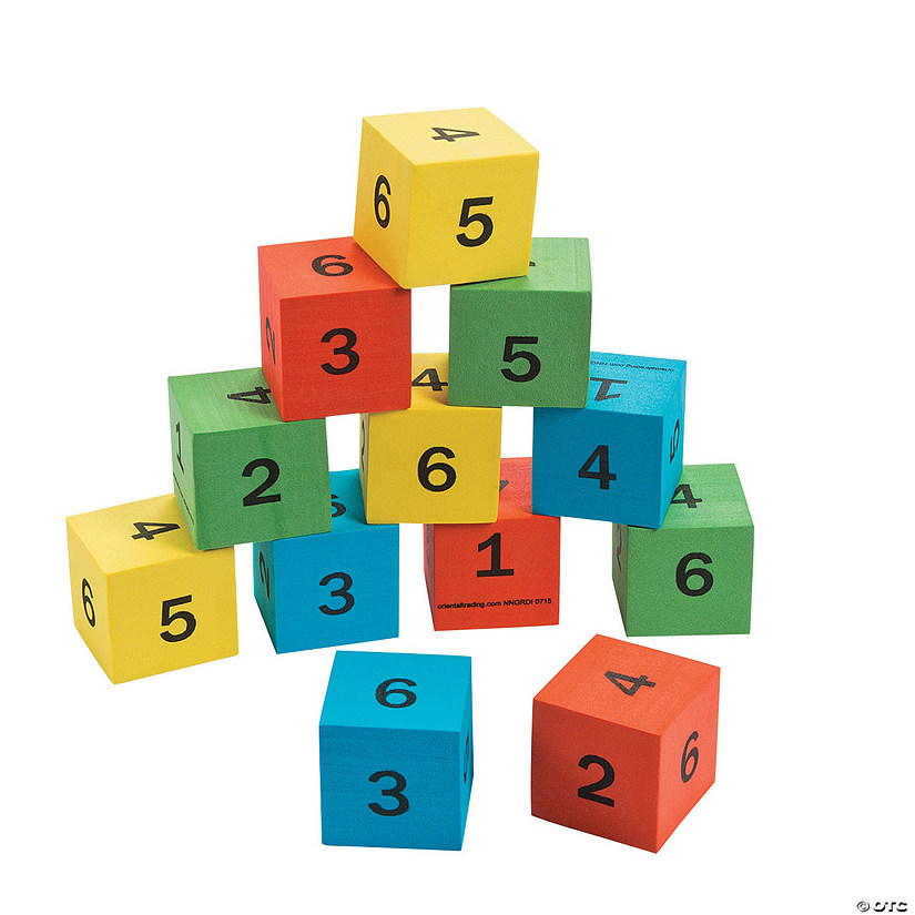 Details about   Number 1-12 Dice x12 Mathematics Educational Games Learning Home School Maths 