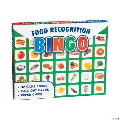 Food Recognition Premium Bingo Game Educational 25 Pieces eBay