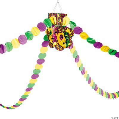 Hanging Mardi Gras Beads Decoration - Discontinued