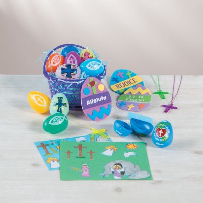 Religious Easter Eggs with prizes