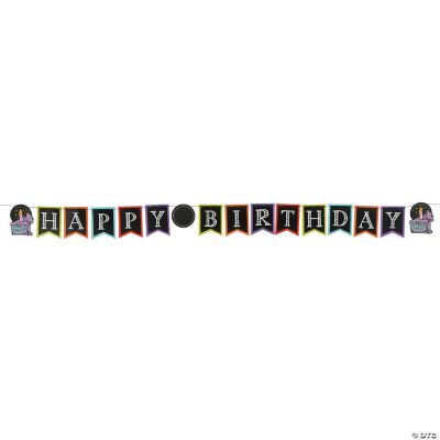 Chalk Birthday Banner Discontinued