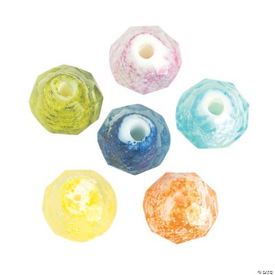 Colorful Glitter Beads - 10mm - Discontinued