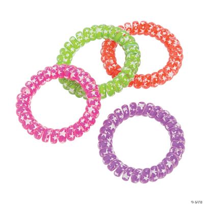 Phone Cord Spiral Bracelets
