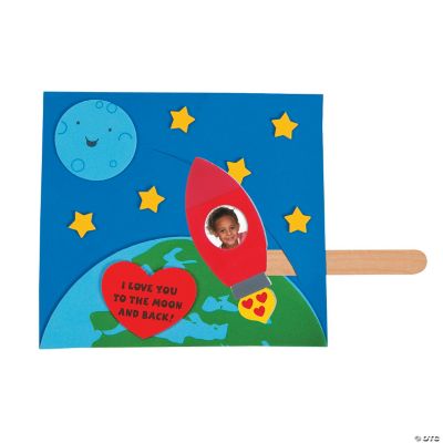 Love You To The Moon Back Photo Pop Up Craft Kit Discontinued