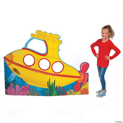 Under the Sea Submarine Photo Cardboard StandUp Discontinued