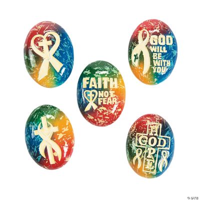 Cancer Awareness Faith Worry Stones Discontinued