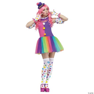 Women’s Clowning Around Costume - Small/Medium | Oriental Trading