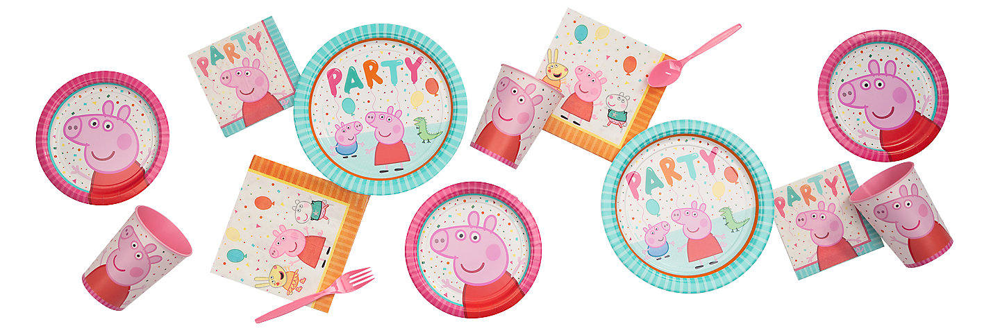 Pig Party Favors Set of 24 Pink Pig Cups Pink Birthday Party Pig Birthday Party