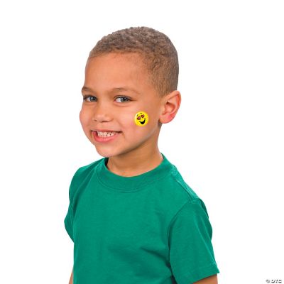 Emoji Tattoo Assortment Apparel Accessories 72 Pieces 889070296236