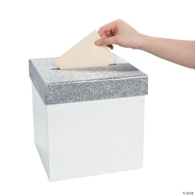 glitter storage box with lid