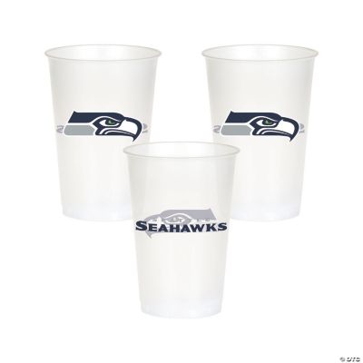 Nfl Seattle Seahawks Souvenir Plastic Cups - 8 Ct.