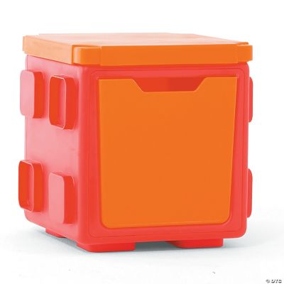 Orange Toy Storage Box Small