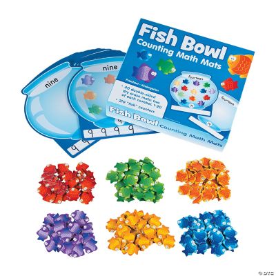 Fish Bowl Counting Math Mats - Educational - 250 Pieces 889070336093 | eBay