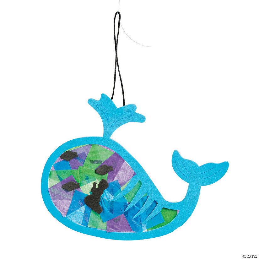 Tissue Paper Jonah & the Whale Ornament Craft Kit ...