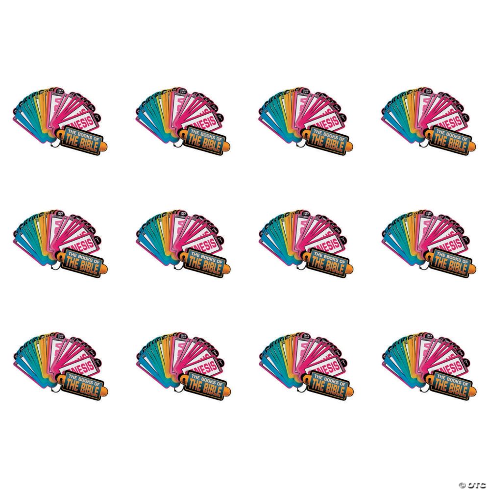 12 Pc 6" Books of the Bible Activity Sets