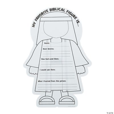 Color Your Own “My Favorite Biblical Figure” Posters - Discontinued
