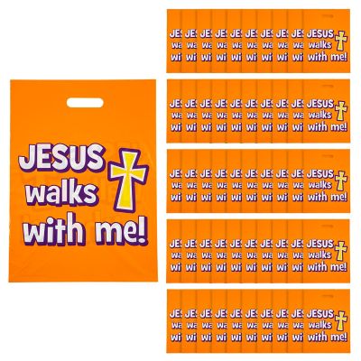 Walk with Jesus Plastic Bags