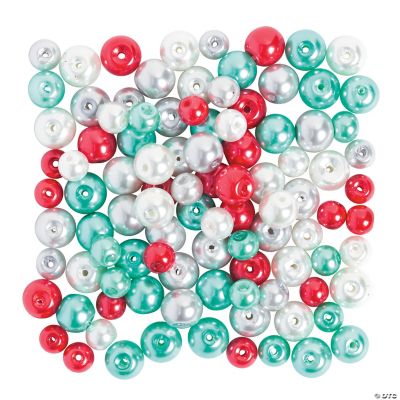 Christmas Winter Pearl Bead Assortment Oriental Trading