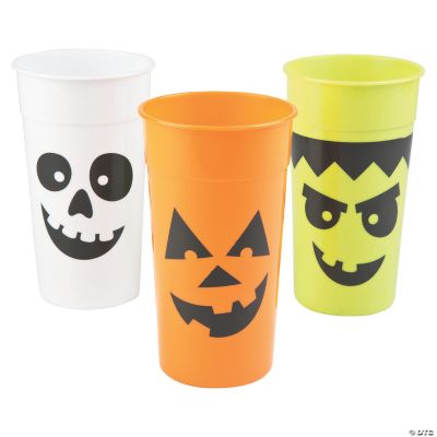 Halloween Character Plastic Tumblers Discontinued