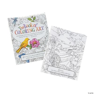 The Art of Nature Inspirational Adult Coloring Book Discontinued