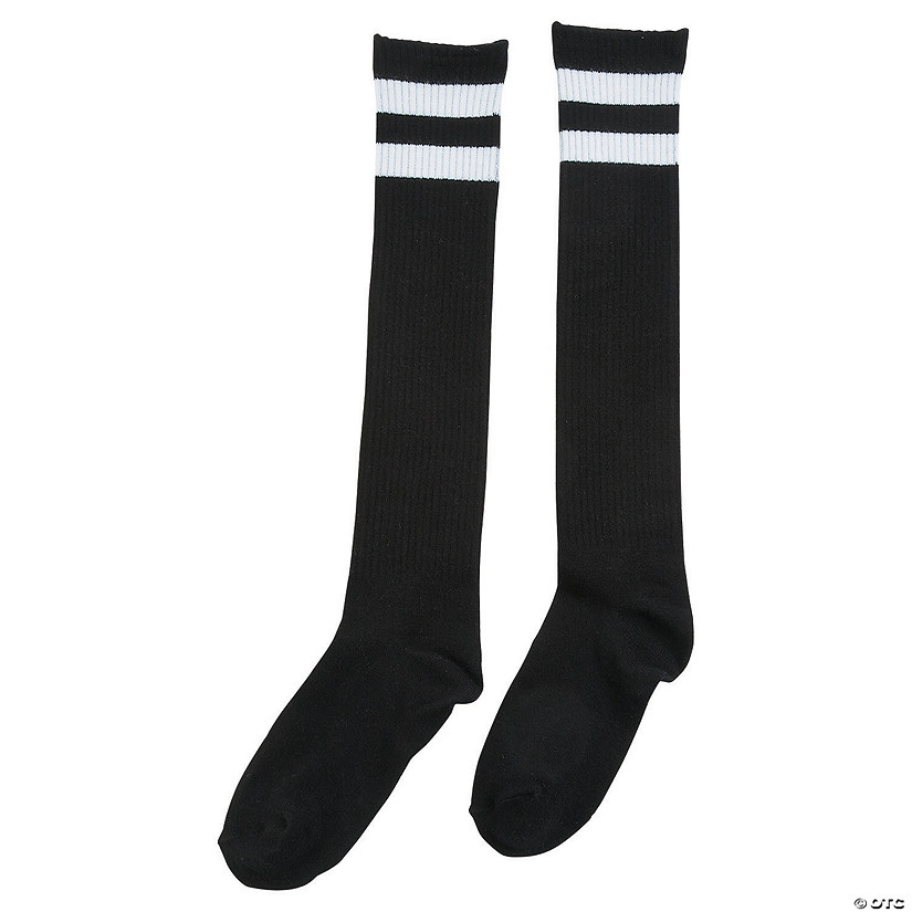 Black Team Spirit Knee-High Socks - Discontinued