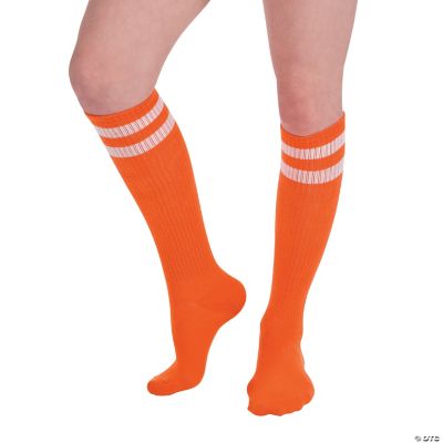 Orange Team Spirit KneeHigh Socks Apparel Accessories 2 Pieces eBay