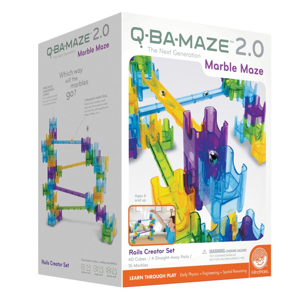 Q-BA-MAZE 2.0: Rails Creator Set From MindWare