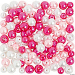 6mm - 8mm Pearl Beads Assortment - 200 Pc.