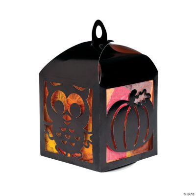 3D Fall Tissue Paper Lantern Craft Kit - Discontinued