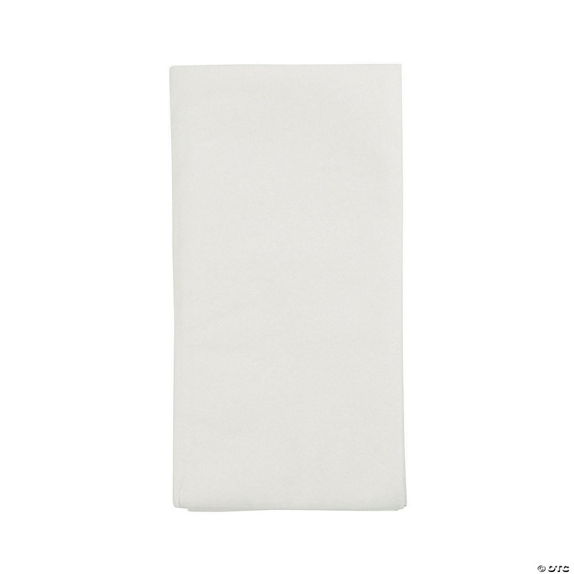 White Linen Dinner Napkins - Discontinued