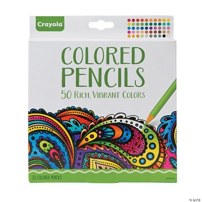 50 Color Crayola Colored Pencils