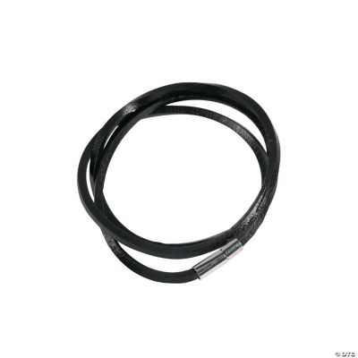 Black Leather Wrap Bracelets Discontinued