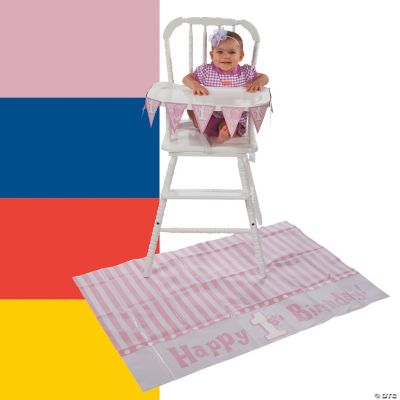 1st Birthday High Chair Decorating Kit