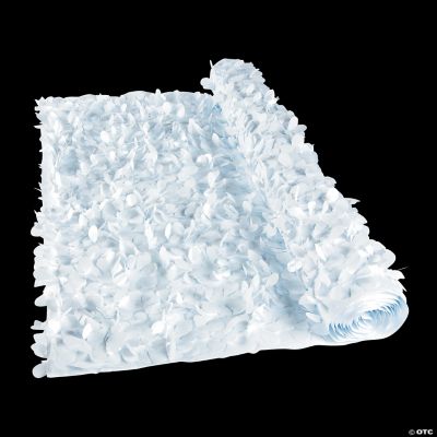 White Floral Sheeting Backdrop Oriental Trading