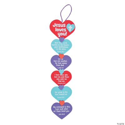  Valentine's Day Crafts for Kids 24 Pieces Hearts Kids Valentine  Craft Kits Valentine's Day Stickers Sunday School Gifts Crafts for Kids  Cloud Rainbow Ornament for Classroom : Toys & Games