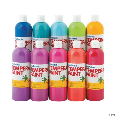 Washable Tropical Tempera Paint Set