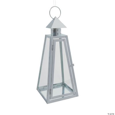 Silver Lantern Candle Holder Discontinued