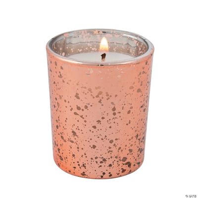 Copper Mercury Glass Votive Candle Holders 12 Pc. Oriental Trading
