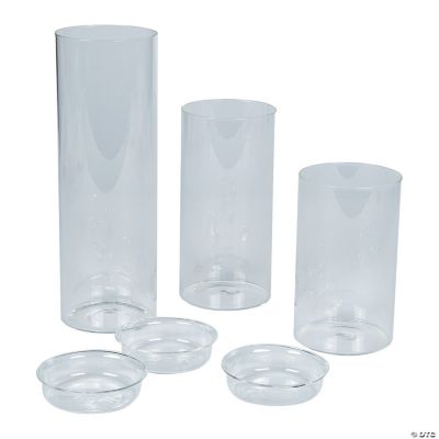 Large Cylinder Candle Holder Set Discontinued