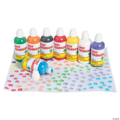 50 Ml Make A Dot Assorted Color Paint Markers Set Of 8 eBay