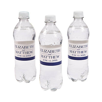Personalized Simple Water Bottle Labels
