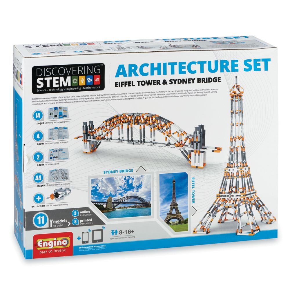 Engino: Stem Architecture Sets From MindWare