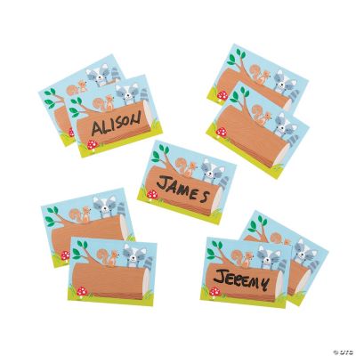 Woodland Friends Classroom Name s Labels Oriental Trading