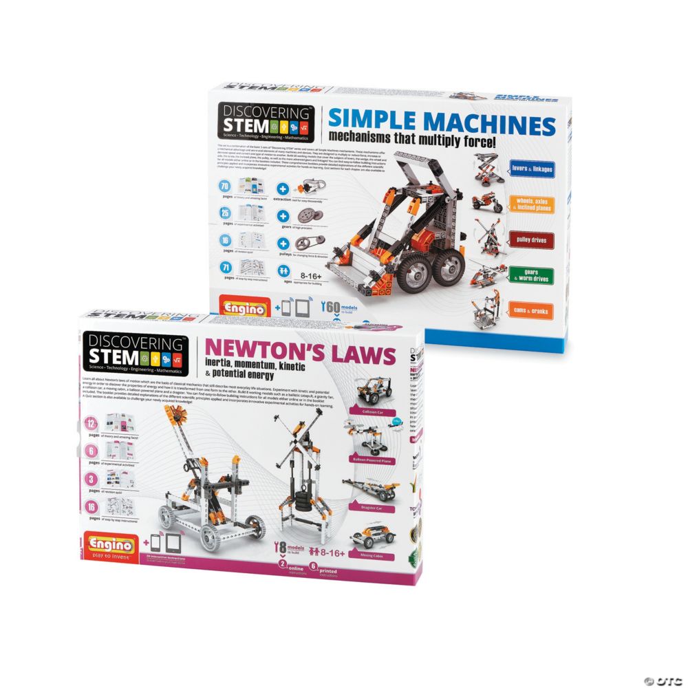 Engino S.t.e.m Machines Kits: Set Of 2 From MindWare