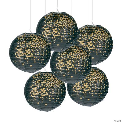 patterned paper lanterns