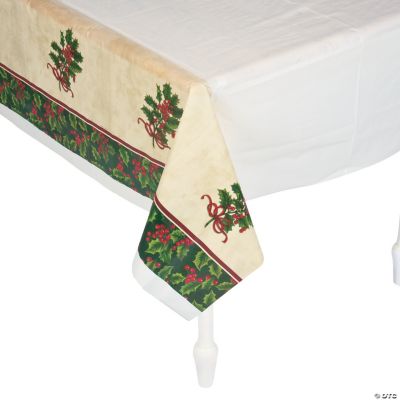 Boughs of Holly Tablecloth - Discontinued