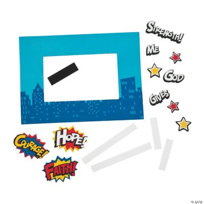 Superhero Vbs Picture Frame Craft Kit Craft Kits 12 Pieces 889070722056 eBay