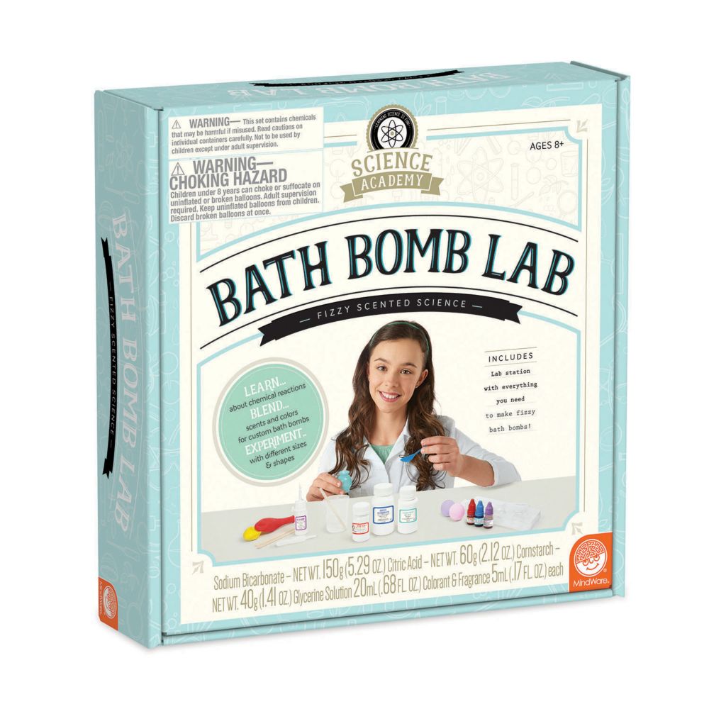 Science Academy: Bath Bomb Lab From MindWare
