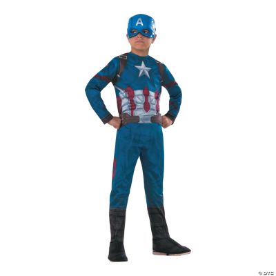 Boy's Captain America: Civil War™ Captain America Costume | Oriental Trading