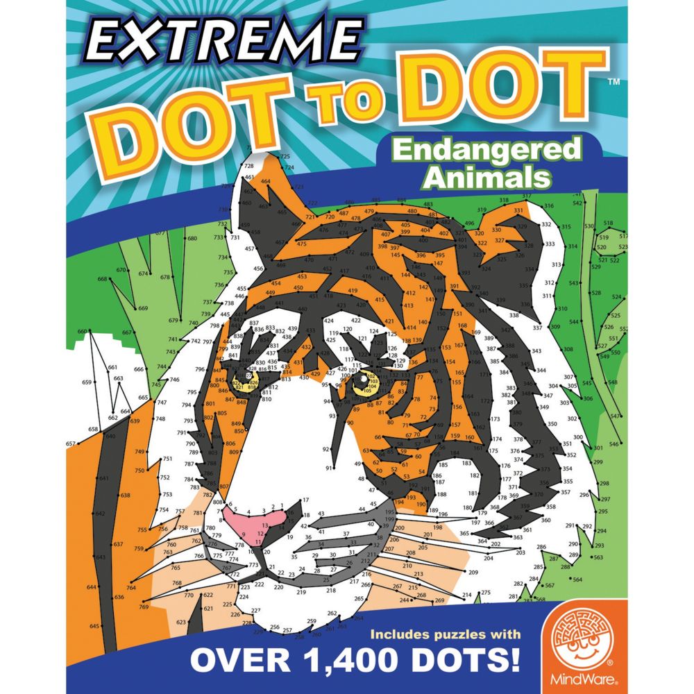 Extreme Dot To Dot: Endangered Animals From MindWare